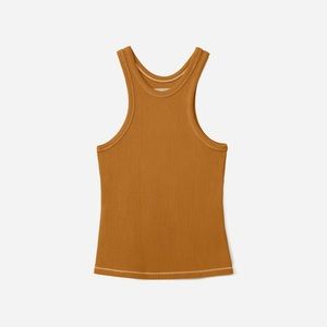 Everlane ribbed cutaway tank